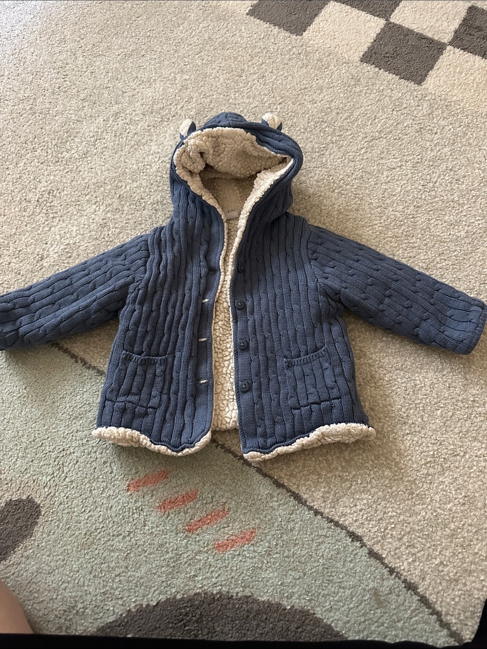 Baby boys warm sweater/jacket